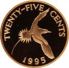 25 Cents - Elizabeth II (Gold Proof Issue)