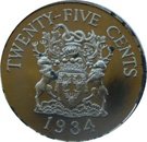 25 Cents - Elizabeth II (Devonshire Parish)