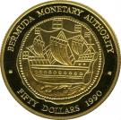 50 Dollars - Elizabeth II (Galleon ship)