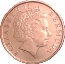1 Cent  -  Elizabeth II (4th portrait; non-magnetic)