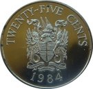 25 Cents - Elizabeth II (St. George)