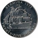 25 Dollars - Elizabeth II (Silver Jubilee)