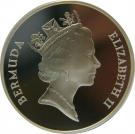 2 Dollars - Elizabeth II (Bermuda Longsnout Seahorse)