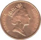 1 Cent - Elizabeth II (3rd portrait)