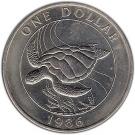 1 Dollar - Elizabeth II (WWF)