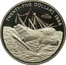 25 Dollars - Elizabeth II (San Antonio)