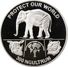 300 Ngultrums - Jigme Singye (Protect Our World)