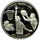 300 Ngultrums - Jigme Singye (Basketball)
