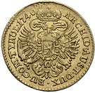 1 Ducat - Karl VI (Prague)