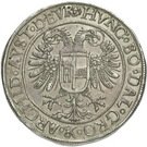 1 Thaler - Rudolf II (Three Emperors)