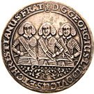 ½ Thaler - Georg III, Ludwig IV & Christian