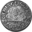 1 Kreuzer - Georg III, Ludwig IV & Christian