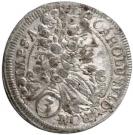 3 Kreuzer - Karl VI (Prague)