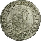 3 Kreuzer - Johann Christian von Eggenberg (Krummau)