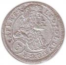 3 Kreuzer - Leopold I (Prague)