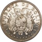 ½ Boliviano / 50 Centavos