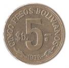 5 Pesos Bolivianos