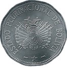 2 Bolivianos (Genoveva Ríos)