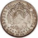 20 Centavos (President H. Daza)