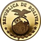 4000 Pesos Bolivianos (Year of the Child; Piedfort)