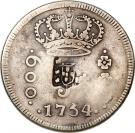 640 Réis - João Prince Regent (Countermarked 600 Réis)