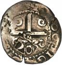 50 Réis - João IV (Countermarked ½ Tostão)