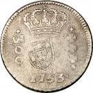 320 Réis - João Prince Regent (Countermarked 300 Réis)