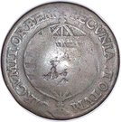 40 Réis - José I (Countermarked 20 Réis)