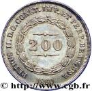 200 Réis - Pedro II