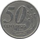 50 Centavos - Rio Branco (Copper-nickel)