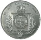 1000 Réis - Pedro II