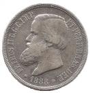 1000 Réis - Pedro II