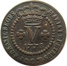 5 Réis - Maria I & Pedro III