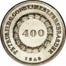 400 Réis - Pedro II