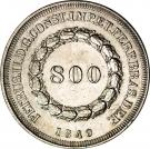 800 Réis - Pedro II