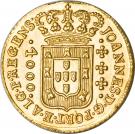 4000 Réis - João, Prince Regent