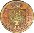 6400 Réis - Pedro I