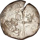 480 Réis - João IV (Countermarked 8 Reales)