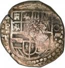 600 Réis - Alfonso VI (Countermarked 8 Reales)