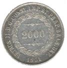 2000 Réis- Pedro II
