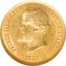 10 000 Réis - Pedro II