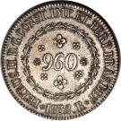 960 Réis - Pedro II