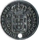 80 Réis - Maria I