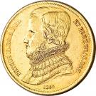 10 000 Réis - Pedro II