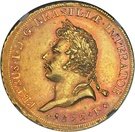 6400 Réis - Pedro I