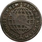 80 Réis - Countermarked coinage
