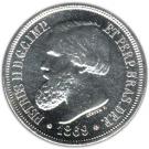 1000 Réis - Pedro II