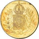 10 000 Réis - Pedro II