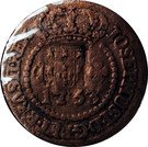 10 Réis - José I (counterstamped 5 Réis)