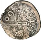 75 Réis - Alfonso VI (Countermarked 1 Real)